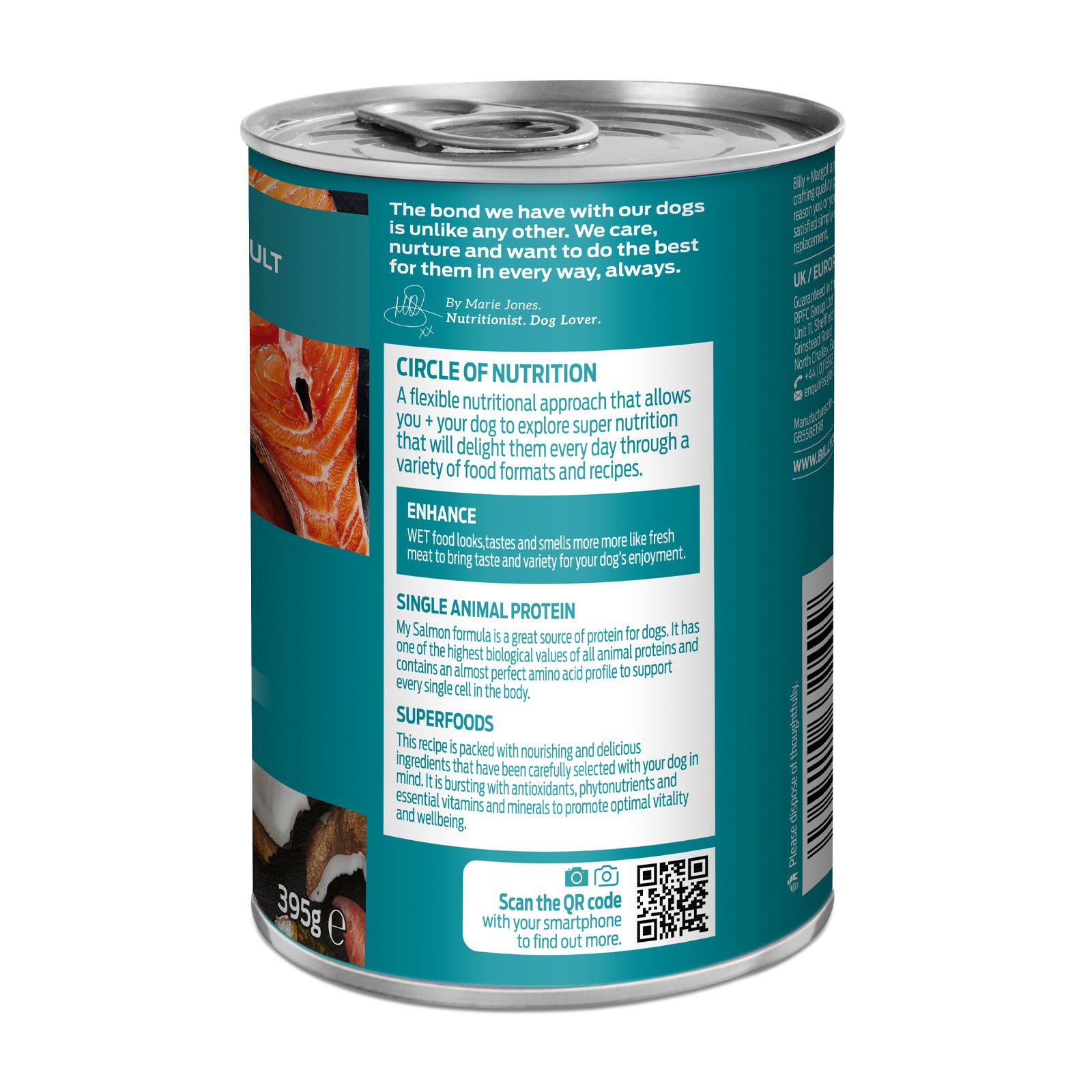 dog food product packaging